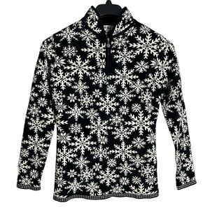 Neve Alexandria Cotton 1/4 Zip Sweater Size S